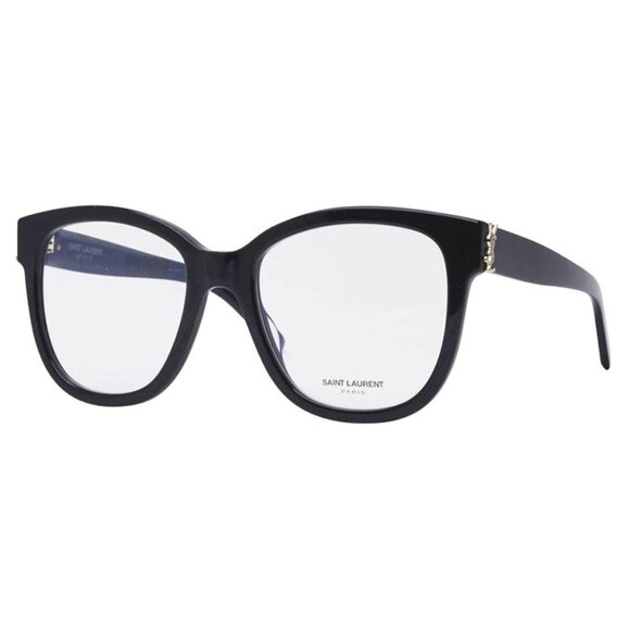 NEW SAINT LAURENT BLACK SQUARE SLM97 001 EYEGLASSES SL M97 001 WOMEN EYEWEAR - Picture 1 of 3